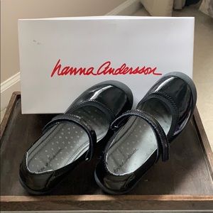 Hanna Andersson-Black Patent Mary Janes
